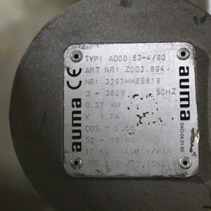 auma-SA-07.5-F10-multi-turn-actuator(used)-4