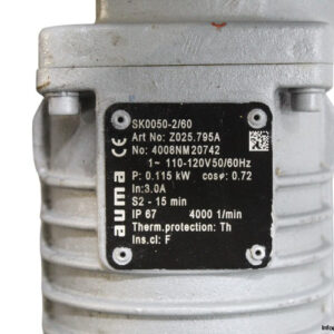 auma-SG-05.1-F07-part-turn-actuator(used)-2