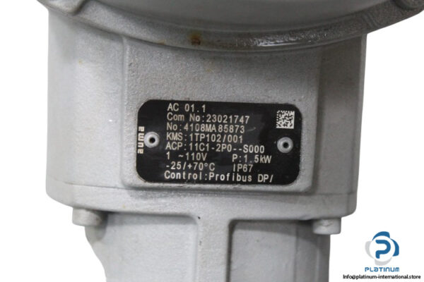 auma-SG-05.1-F07-part-turn-actuator(used)-5