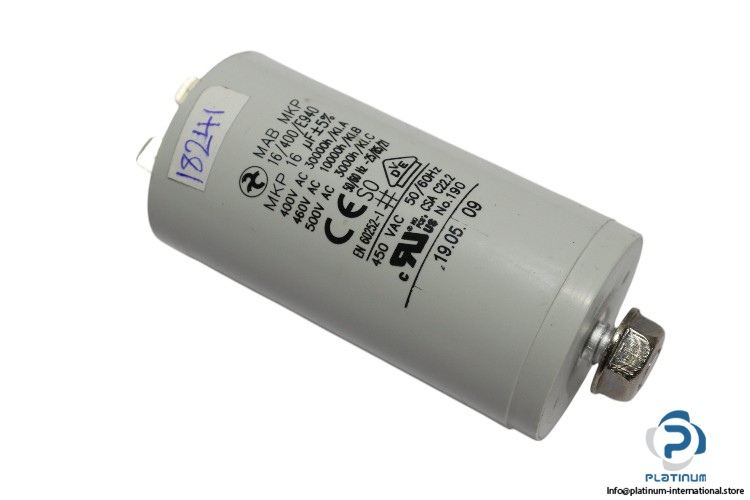 MAB-MKP-16-400-E940-capacitor(used)