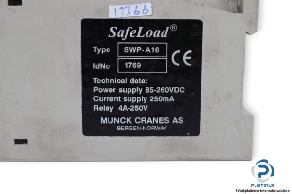munck-SWP-A16-safety-relay-(used)-2