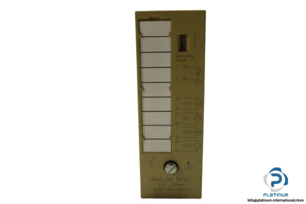siemens-6ES5-464-8ME11-analog-input-module-(used)-2
