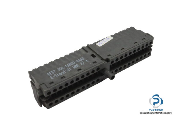 siemens-6ES7-392-1AM00-0AA0_WMR-A7-front-connector-(used)