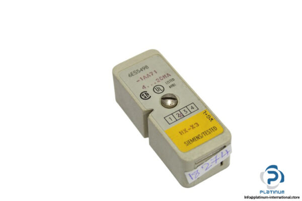 siemens-6ES5498-1AA71-analog-input-module-(used)