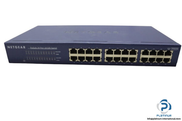 netgear-PROSAFE-24-PORT-10_100-SWITCH-JFS524-fast-ethernet-switch-(used)-1