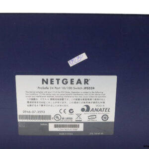 netgear-PROSAFE-24-PORT-10_100-SWITCH-JFS524-fast-ethernet-switch-(used)-2