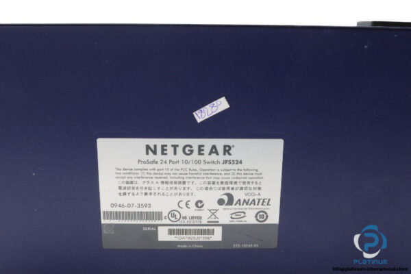 netgear-PROSAFE-24-PORT-10_100-SWITCH-JFS524-fast-ethernet-switch-(used)-2