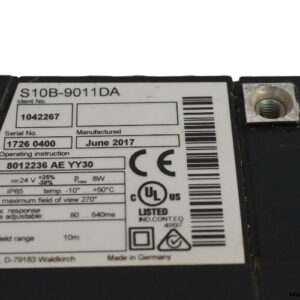 sick-S10B-9011DA-lidar-sensor-(used)-2