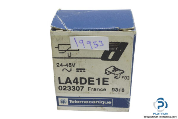 telemecanique-LA4DE1E-suppressor-module-new-1