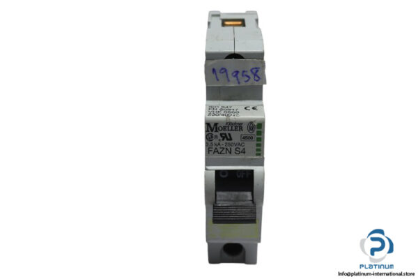 moeller-FAZN-S4-miniature-circuit-breaker-used-1