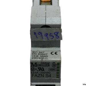 moeller-FAZN-S4-miniature-circuit-breaker-used-2