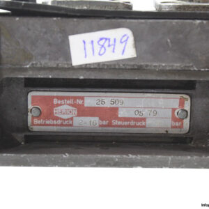 herion-25-509-double-solenoid-valve-(Used)-1