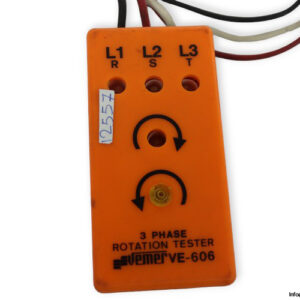 vemer-VE-606-3-phase-rotation-tester-(Used)-1