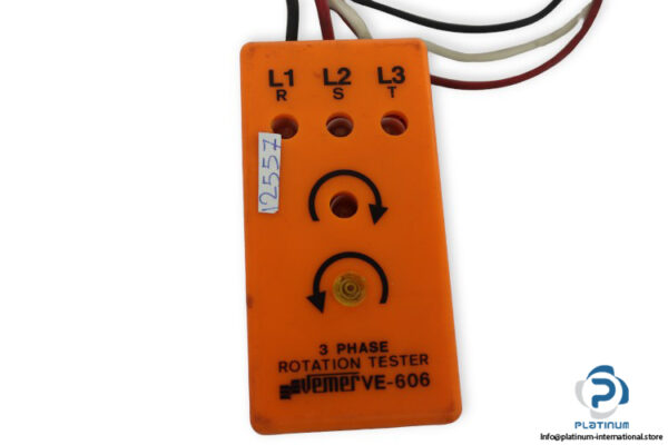 vemer-VE-606-3-phase-rotation-tester-(Used)-1