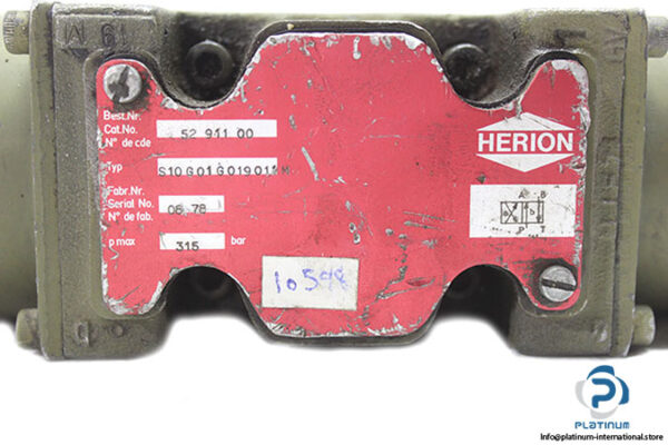 herion-S10-G01G019011M-solenoid-operated-directional-valve-(Used)-1