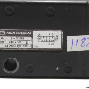 norgren-X4-2855-0M-000-Solenoid-Actuated-spool-valve-(Used)-1