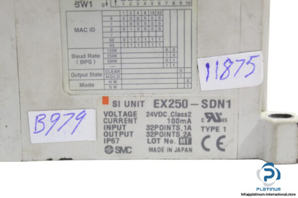 smc-EX250-SDN1-serial-interface-unit-(Used)-3