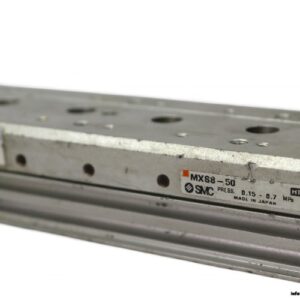 smc-MXS8-50-dual-rod-guided-cylinder-(Used)-1