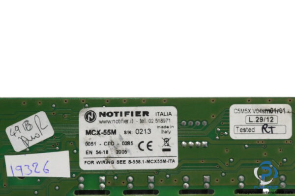 notifier-MCX-55M-circuit-board(used)-2