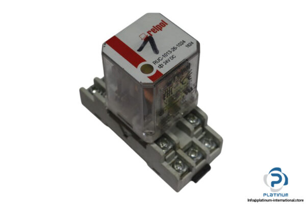 relpol-RUC-3P_GUC11S-industrial-relay-(used)