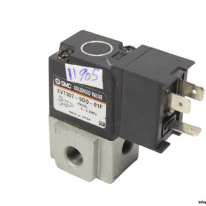 smc-EVT307-5DO-01F-single-solenoid-valve-(used)