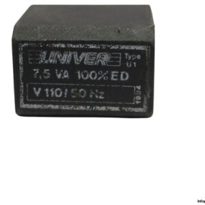 univer-U1-7.5VA-solenoid-coil-(used)-1