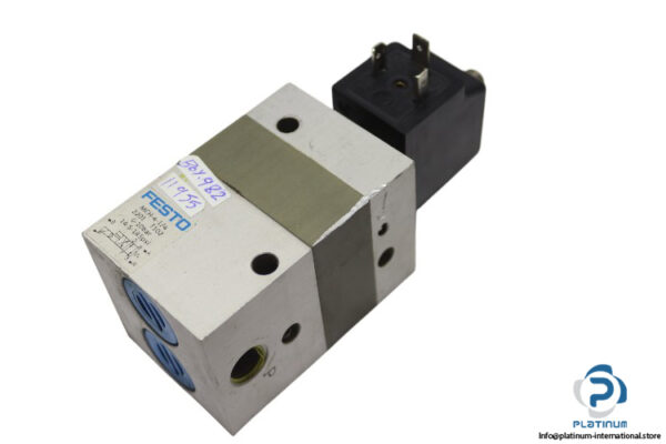 festo-2201-single-solenoid-valve-with-coil-(used)