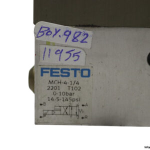 festo-2201-single-solenoid-valve-with-coil-(used)-2