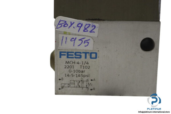 festo-2201-single-solenoid-valve-with-coil-(used)-2