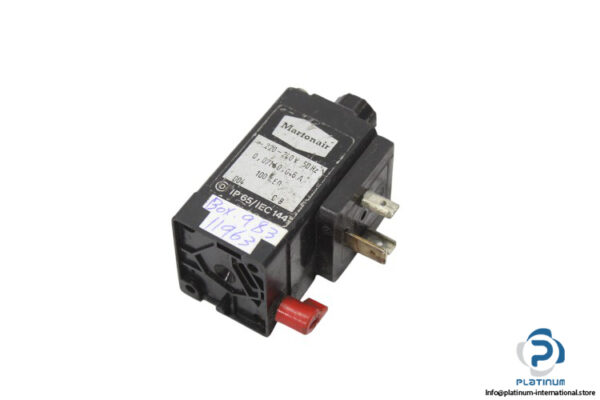 martonair-D04-C8-single-solenoid-valve-(used)