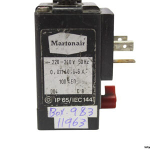 martonair-D04-C8-single-solenoid-valve-(used)-1