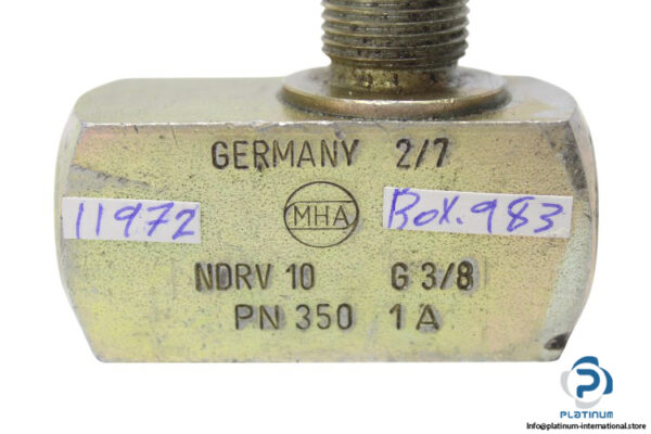 hydac-NDRV-10-G3_8-flow-control-check-valve-(used)-1