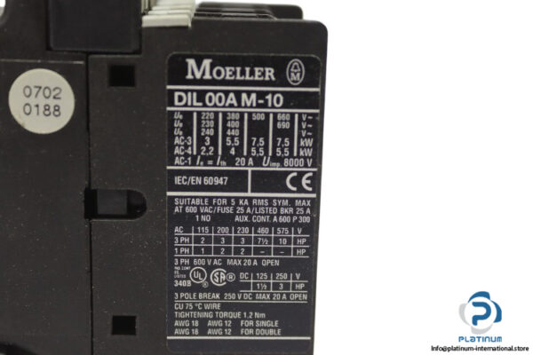 moeller-DIL00AM-10-system-contactor-new-2