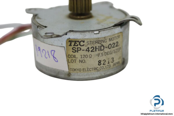 tec-SP-42HD-022-stepping-motor-used-1