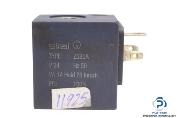 sirai-Z530A-solenoid-coil-(Used)-1