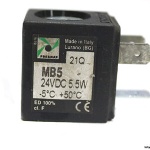pneumax-MB5-solenoid-coil-(Used)-1