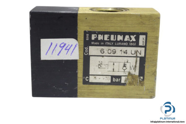 pneumax-6.09.14.UN-air-pilot-valve-(Used)-2