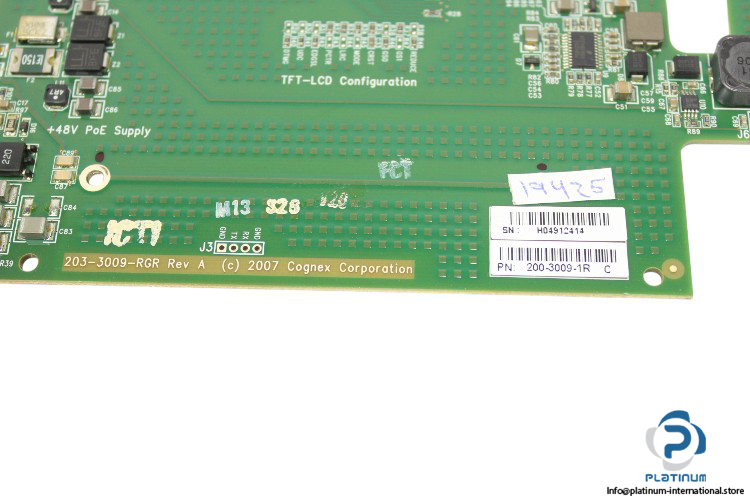 cognex-200-3009-1R-C_203-3009-RGR-REV-A-circuit-board-(used)-1