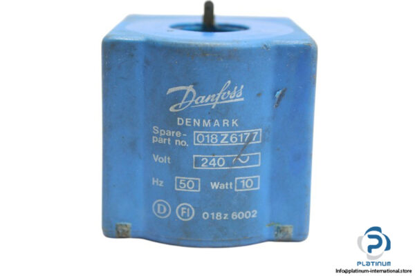 danfoss-018Z6177-3-pins-connection-electrical-coil-(used)-1