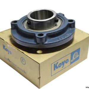 koyo-UCFCX13-round-flange-ball-bearing-unit-new-carton