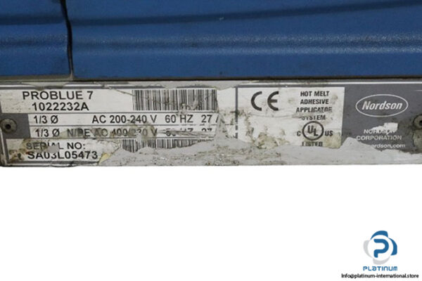 nordson-PROBLUE-7-adhesive-melter-used-5