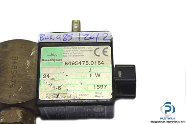 buschjost-8495475.0164-single-solenoid-valve-(Used)-3