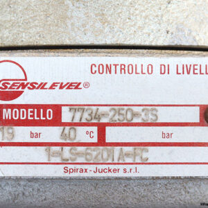 Jucker-sensilevel-7734-250-3S-level-switch(used)-1