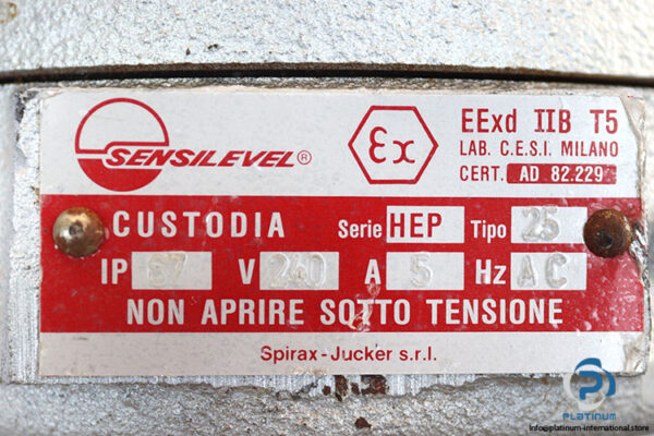 Jucker-sensilevel-7734-250-3S-level-switch(used)-2