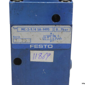 festo-MC-2-1_4-SA-1495-single-solenoid-valve-(Used)-3