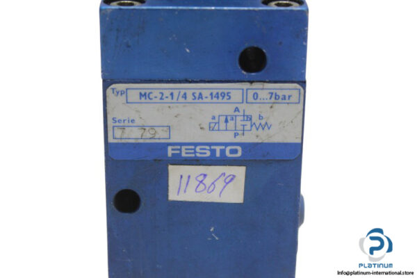 festo-MC-2-1_4-SA-1495-single-solenoid-valve-(Used)-3