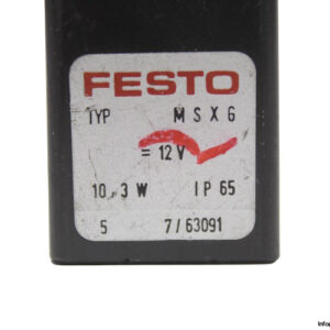 festo-MSXG-12V-solenoid-coil-(used)-1