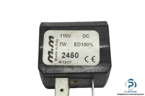 m.m-2450-solenoid-coil-(used)-1
