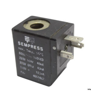 sempress-4551607-solenoid-coil-(used)