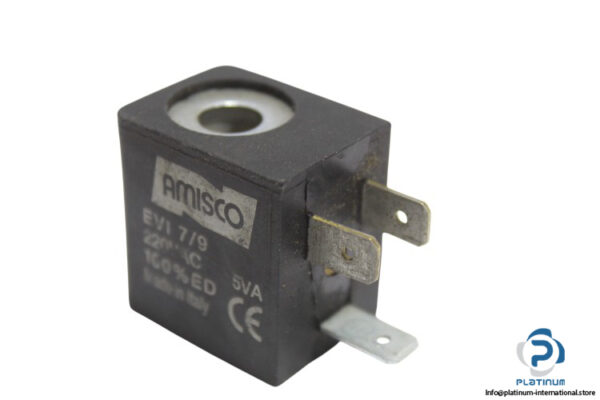 amisco-EVI-7_9-220-VAC-solenoid-coil-(used)